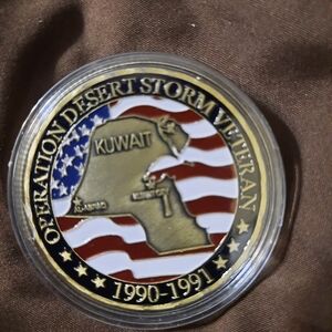 Operation Desert Storm Veteran Commemorative Coin